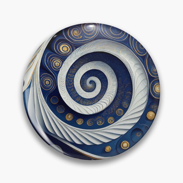 Item preview, Colorful Abstract Fibonacci Art 142 designed and sold by Vicky Brago-Mitchell®.