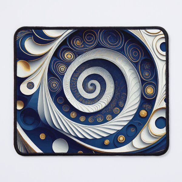 Item preview, Colorful Abstract Fibonacci Art 142 designed and sold by Vicky Brago-Mitchell®.