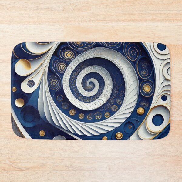 Item preview, Colorful Abstract Fibonacci Art 142 designed and sold by Vicky Brago-Mitchell®.