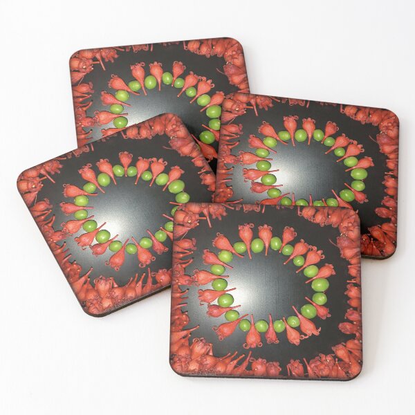 Item preview, Red bloom and green berry mandala no' 2  designed and sold by Celestina Levant.