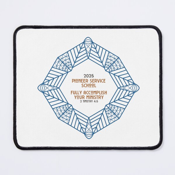 Item preview, Pioneer Service School 2025 Geometric Design designed and sold by Paradise JW Graphics & Gifts.
