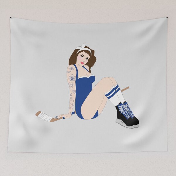 Item preview, Toronto Maple Leafs Pinup designed and sold by Heather H Designs .