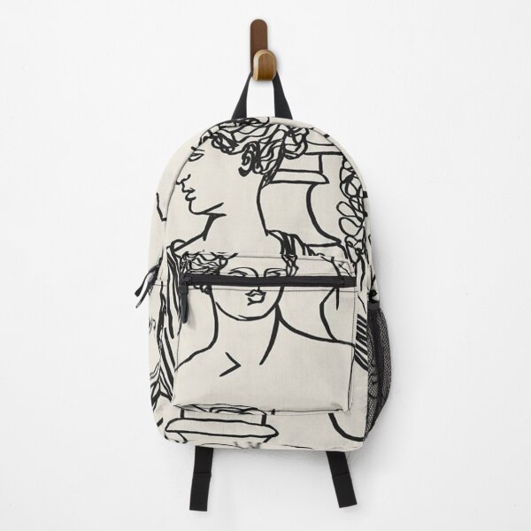 Item preview, classic statues art pattern designed and sold by Pretty Postcards.