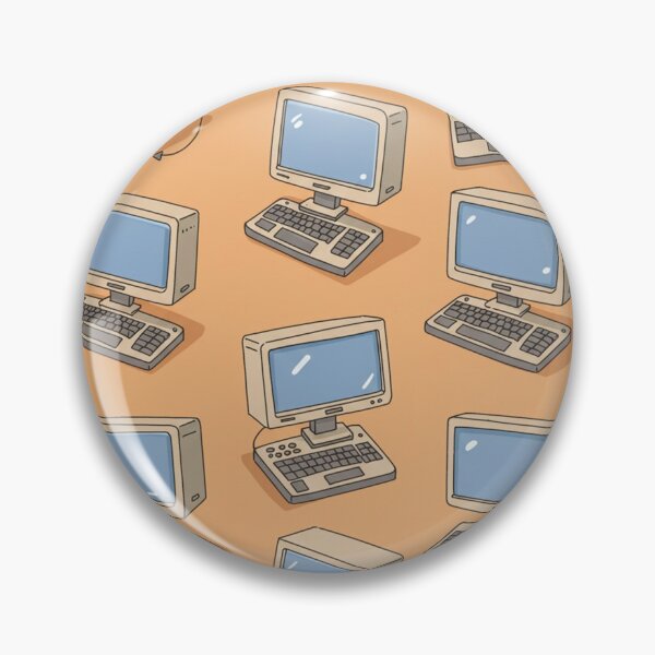 Item preview, Retro Computer Pattern designed and sold by MySignatureItems.