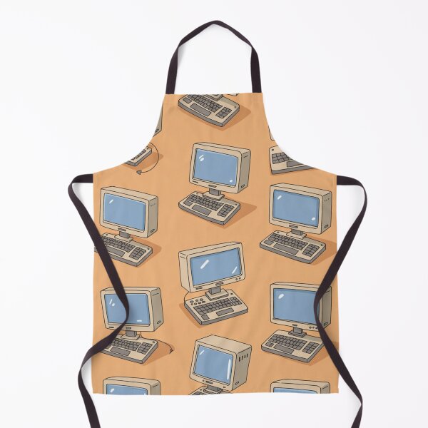 Item preview, Retro Computer Pattern designed and sold by MySignatureItems.
