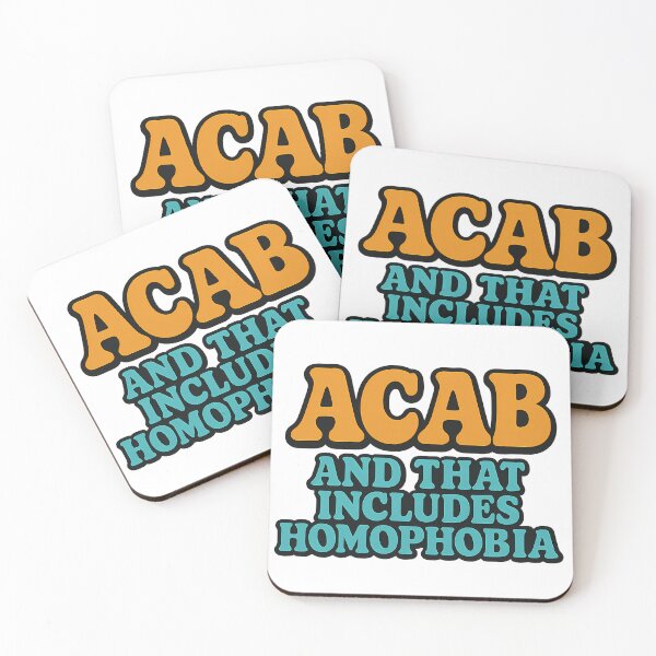 Item preview, ACAB And That Includes Homophobia designed and sold by Haus Of Sin.