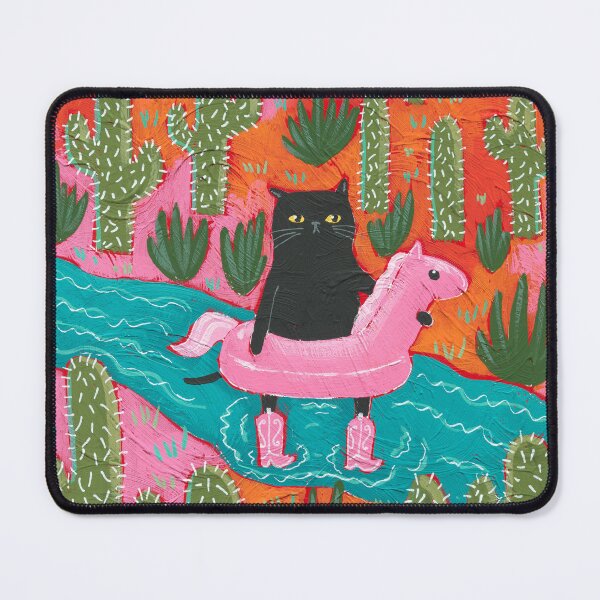 Item preview, Pink Pony Desert Cat designed and sold by KilkennyCat Art.