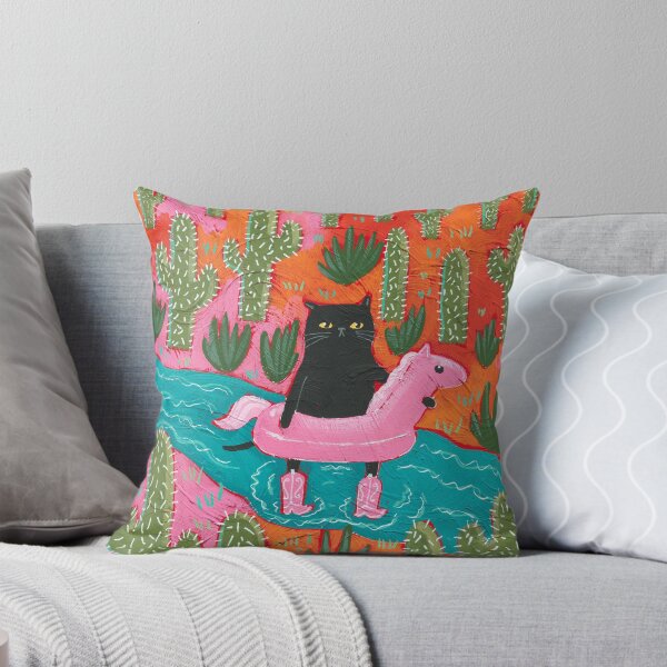 Item preview, Pink Pony Desert Cat designed and sold by KilkennyCat Art.