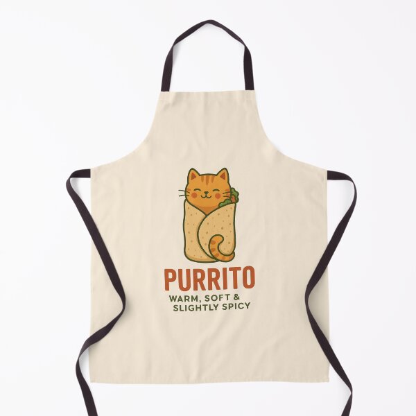 Item preview, Purrito Cat Burrito Pun – Cute Funny Cat Food Design designed and sold by LONE SPIRIT CO..
