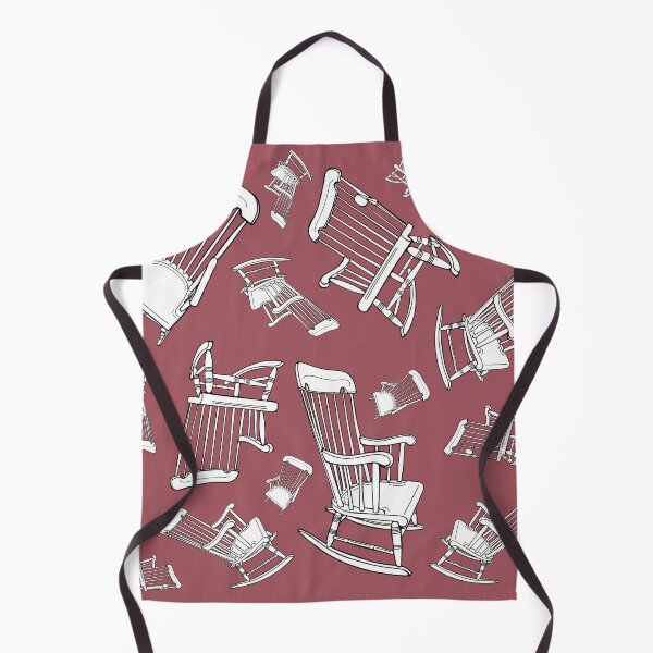 Item preview, Rocking Chairs raspberry designed and sold by LayerCakeDigDes.