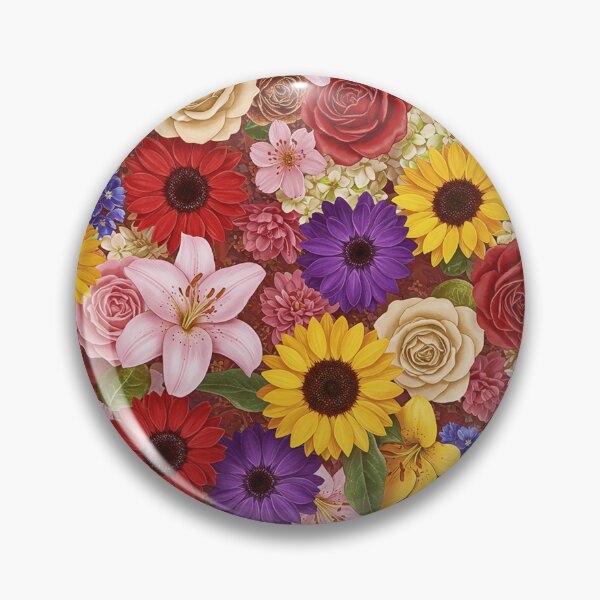 Item preview, Vibrante mezcla floral designed and sold by MySignatureItems.