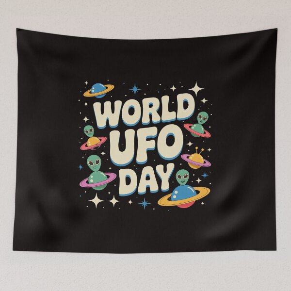 Item preview, World UFO Day designed and sold by Peter Stawicki.