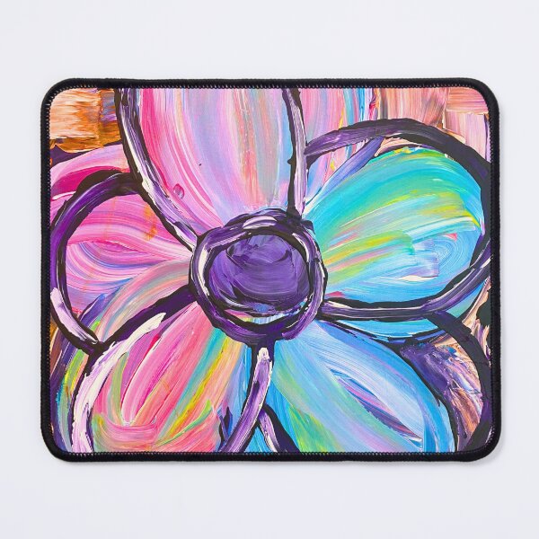 Item preview, Colorful Abstract Painting of Flower designed and sold by SashaSaidSo.