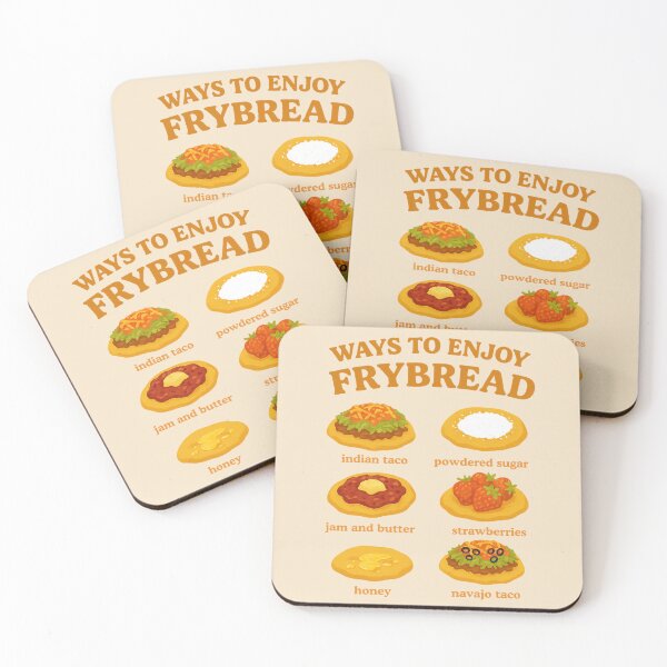 Item preview, Ways to Enjoy Frybread Retro Native-Food Poster & Merch designed and sold by The Kindred.