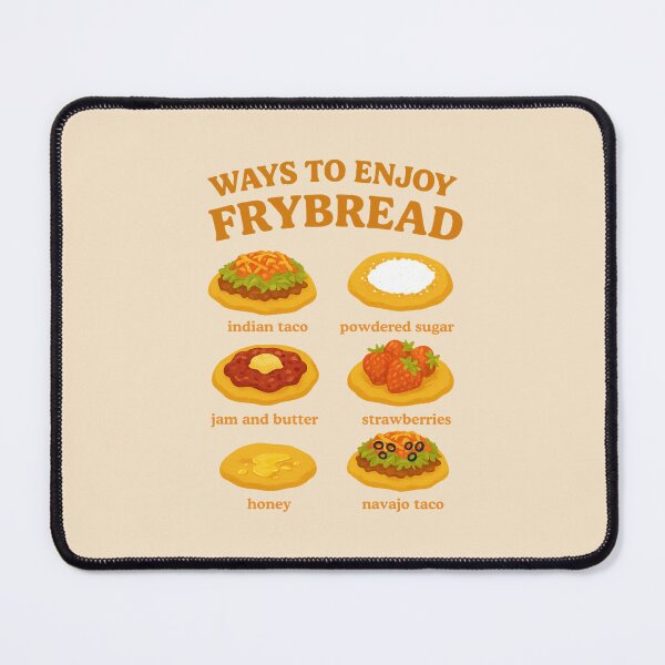 Item preview, Ways to Enjoy Frybread Retro Native-Food Poster & Merch designed and sold by The Kindred.