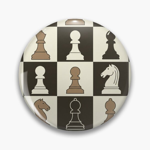 Item preview, Chessboard and Pieces Pattern designed and sold by MySignatureItems.