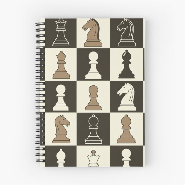 Item preview, Chessboard and Pieces Pattern designed and sold by MySignatureItems.