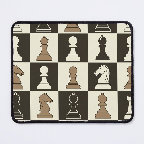 Item preview, Chessboard and Pieces Pattern designed and sold by MySignatureItems.
