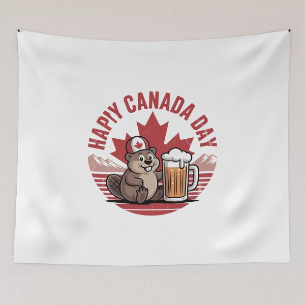 Item preview, Happy Canada Day Mountains and Beer designed and sold by Peter Stawicki.