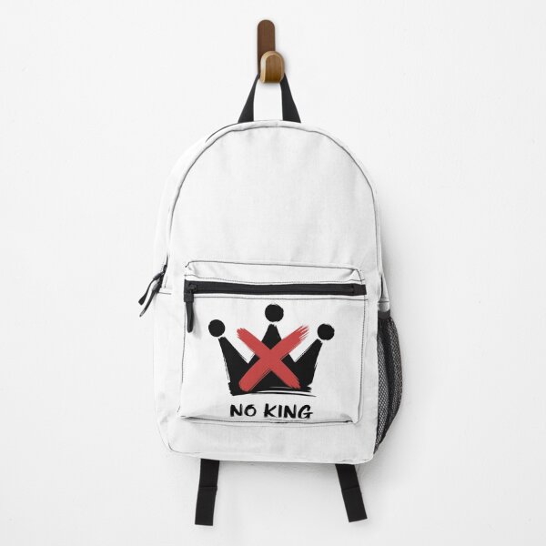 Item preview, No King… except maybe Jesus or Charles III designed and sold by Interrupt Art.