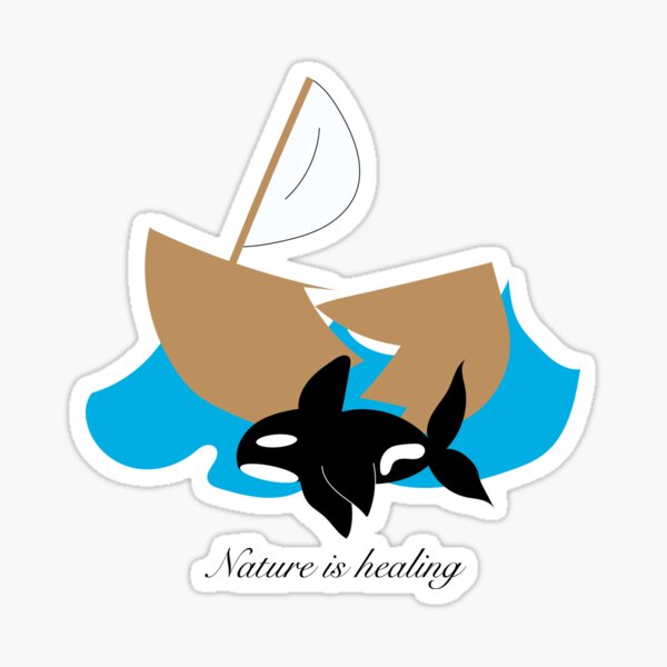 Item preview, Nature is Healing designed and sold by QuokkaLLC.