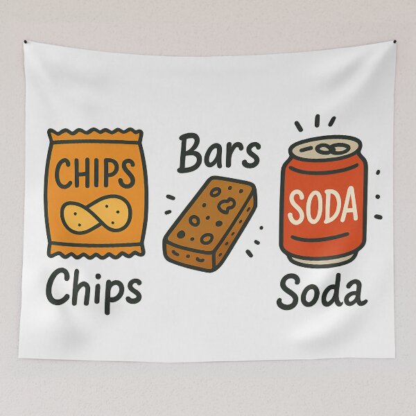 Item preview, Your Snacks Are My Snacks designed and sold by Uglyandcute.
