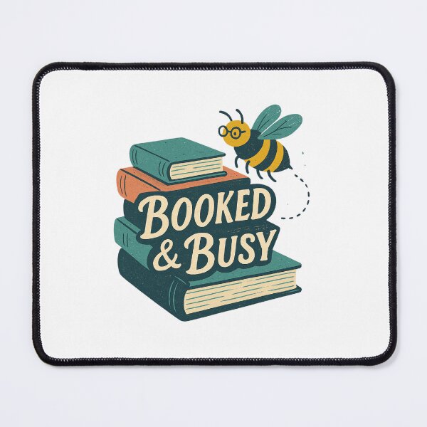 Item preview, Booked & Busy – Vintage Hustle Graphic designed and sold by Merchbes.