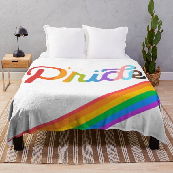 Artikelvorschau, Feiern Sie den Pride Month mit Regenbogen-Typografie-Design entworfen und verkauft von InspiredCreatives.