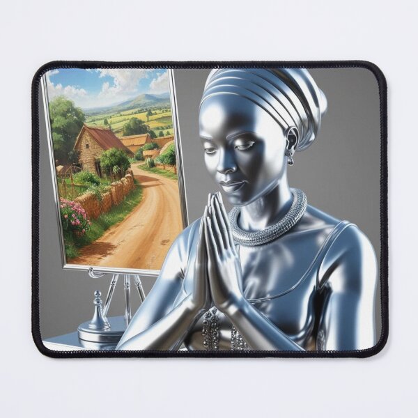 Item preview, African Women Praying Unique Wall Decor designed and sold by Spectime.