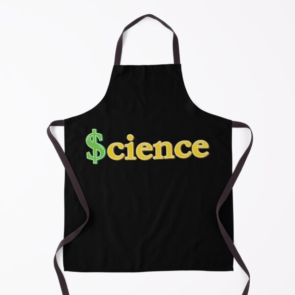Item preview, $cience, $cience T-Shirt –  Elegant Satirical Science Typography Shirt - Follow the Money Funny Science Shirt, Bold Satirical Science Design - Ironic Shirt designed and sold by tisforudesign.