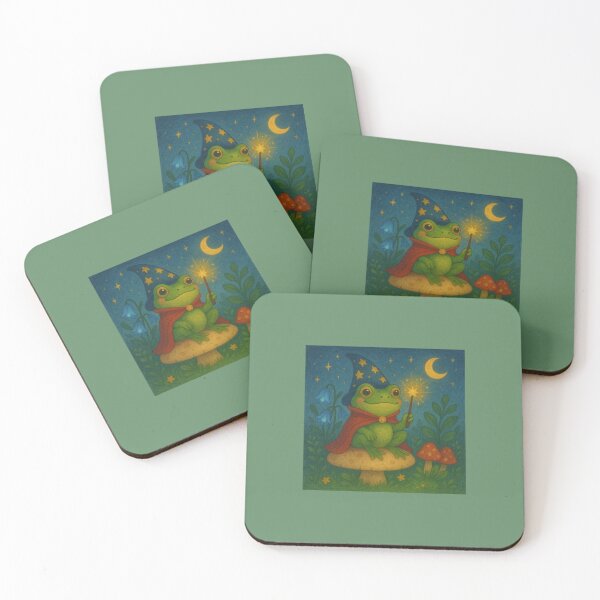 Item preview, Cottagecore Magical Frog designed and sold by cloud9create.
