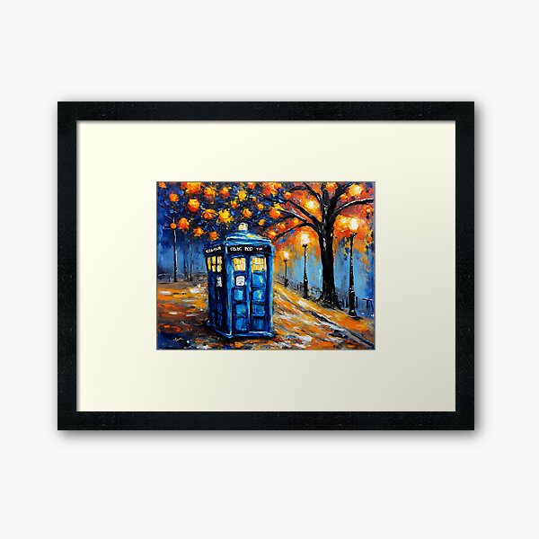Aperçu de l'œuvre Impressionnisme du Tardis créée et vendue par Cregg-EFX.