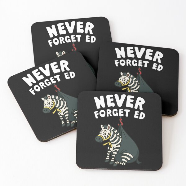 Item preview, Never Forget Ed the Zebra designed and sold by khallidaart.