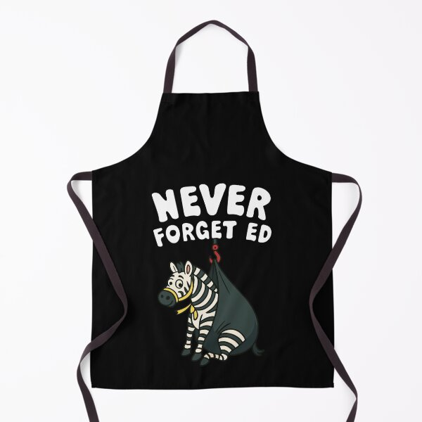Item preview, Never Forget Ed the Zebra designed and sold by khallidaart.