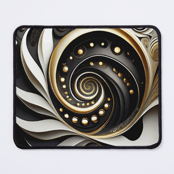 Item preview, Colorful Abstract Fibonacci Art 141 designed and sold by Vicky Brago-Mitchell®.
