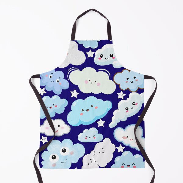 Item preview, Fluffy happy clouds floating in the sky designed and sold by SBDesignsForYou.