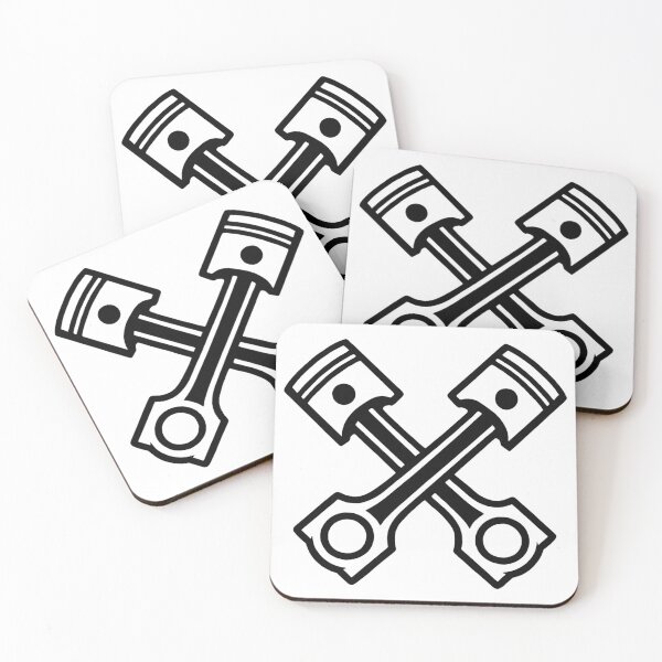 Item preview, Piston Crossbones designed and sold by Paulalala.