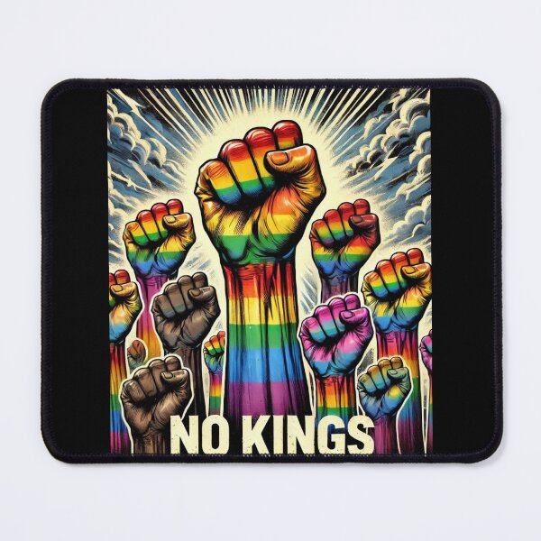 Item preview, no kings no oligarchs designed and sold by TEEJAMBOREE.