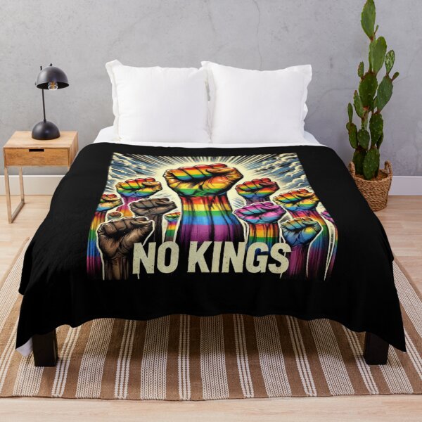 Item preview, no kings no oligarchs designed and sold by TEEJAMBOREE.