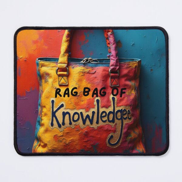 Item preview, Rag bag of knowledge designed and sold by seahorse crossing.