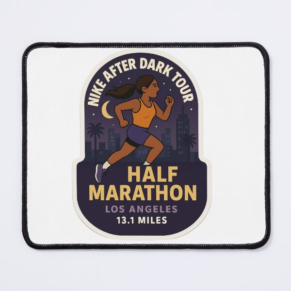 Item preview, Nike After Dark Tour- LA Half Marathon designed and sold by Cosmic-Meadows.