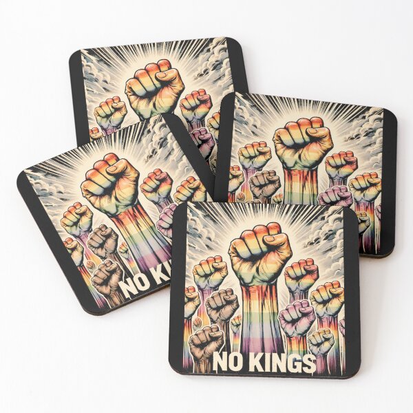 Item preview, no kings no oligarchs designed and sold by TEEJAMBOREE.