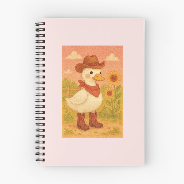 Item preview, Pato vaquero de estilo cottagecore designed and sold by cloud9create.