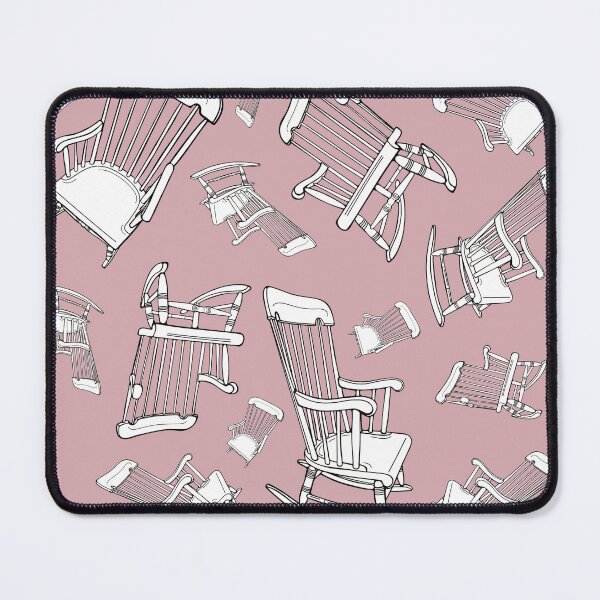 Item preview, Rocking Chairs light pink designed and sold by LayerCakeDigDes.