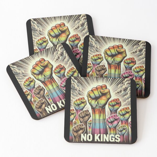 Item preview, no kings no oligarchs designed and sold by TEEJAMBOREE.