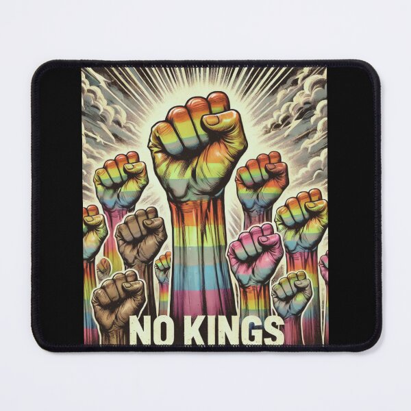 Item preview, no kings no oligarchs designed and sold by TEEJAMBOREE.