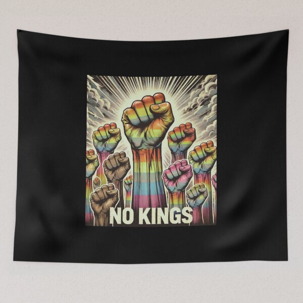 Item preview, no kings no oligarchs designed and sold by TEEJAMBOREE.
