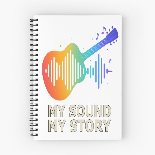 Item preview, My Sound, My Story – Acoustic Guitar Art for Passionate Guitarists designed and sold by Globalcitytees.