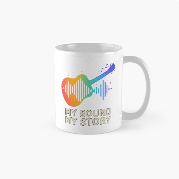 Item preview, My Sound, My Story – Acoustic Guitar Art for Passionate Guitarists designed and sold by Globalcitytees.