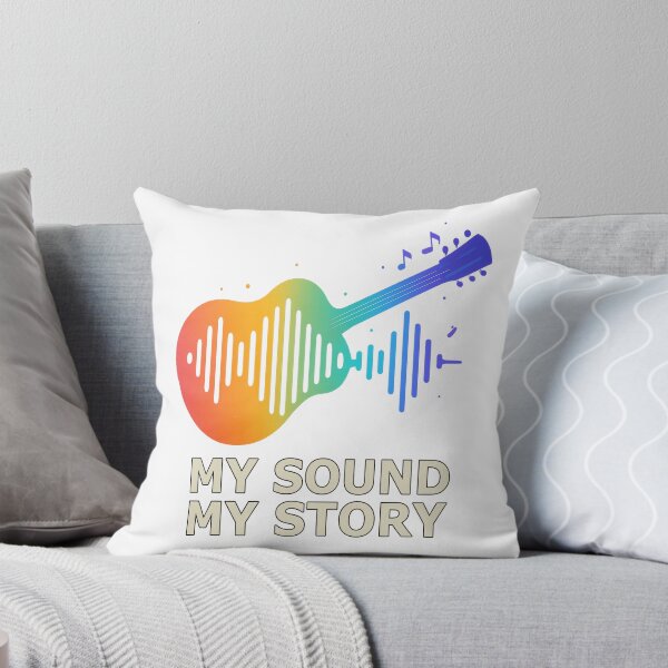 Item preview, My Sound, My Story – Acoustic Guitar Art for Passionate Guitarists designed and sold by Globalcitytees.